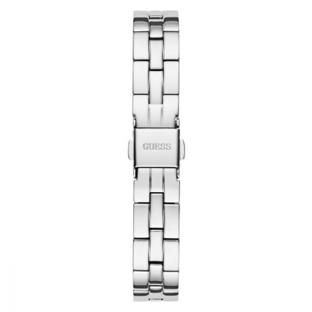 Guess Array zegarek damski klasyczny z bransoletką srebrny GW0762L1