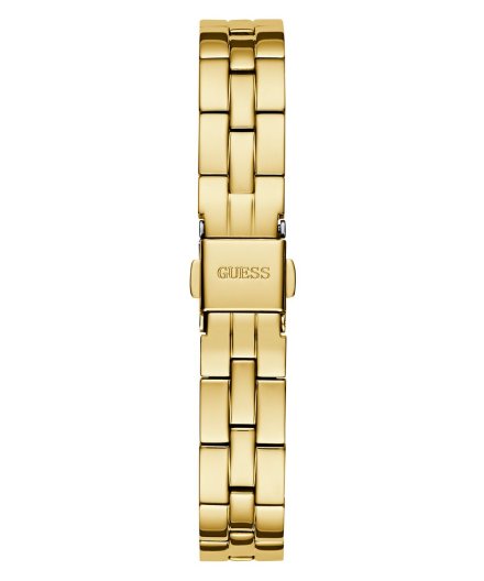 Guess Array zegarek damski klasyczny z bransoletką złoty GW0762L2