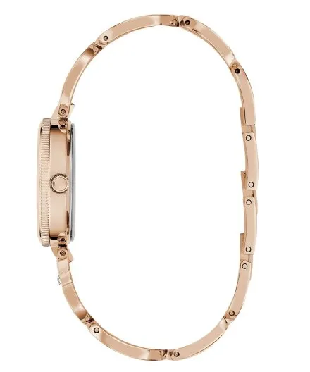 Guess Empower zegarek damski biżuteryjny różowe złoto GW0759L3