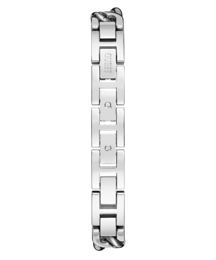 Guess Vienna zegarek damski biżuteryjny srebrny łańcuszek GW0758L1