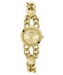 Guess Vienna zegarek damski biżuteryjny złoty łańcuszek GW0758L2