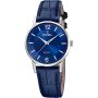 Festina Classic 20691/4 Zegarek Damski srebrny z indeksami na granatowym pasku