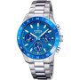 Festina Ceramic 20693/4 zegarek unisex na bransolecie z niebieską tarczą