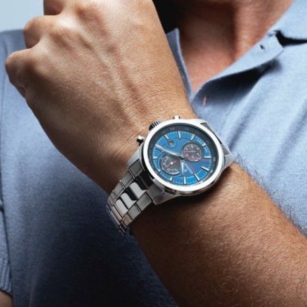 Festina Timeless Chronograph 20694/5 Zegarek Męski z granatową tarczą chronograf