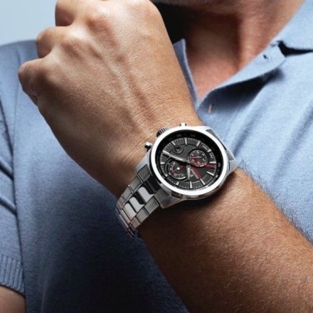 Festina Timeless Chronograph 20694/6 Zegarek Męski z czarną tarczą chronograf