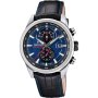 Festina Timeless Chronograph 20695/5 Zegarek Męski na pasku z granatową tarczą