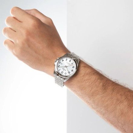 Festina Titanium 20696/1 Zegarek Męski srebrny tytanowy na bransolecie