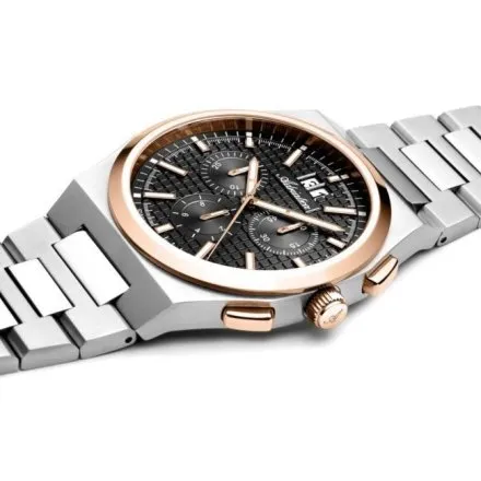 Adriatica elegancki męski zegarek srebrny z chronografem A8326.R116CH