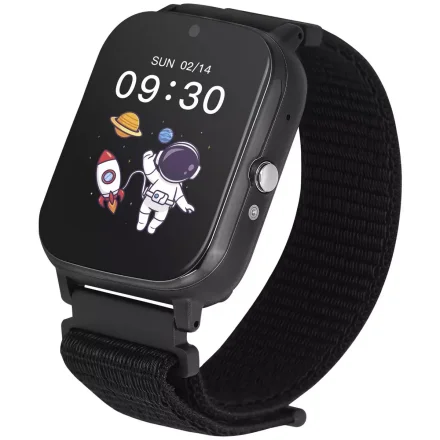 Smartwatch Garett Kids Tech 4G czarny Velcro 5904238484982