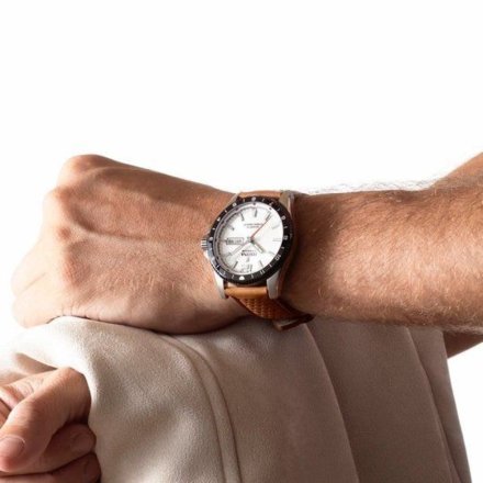 Festina Titanium 20699/1 Zegarek Męski srebrny tytanowy na pasku