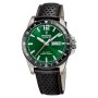 Festina Titanium 20699/3 Zegarek Męski tytanowy na pasku z zieloną tarczą