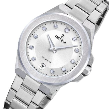 Festina Mademoiselle 20700/1 zegarek damski srebrny na bransolecie