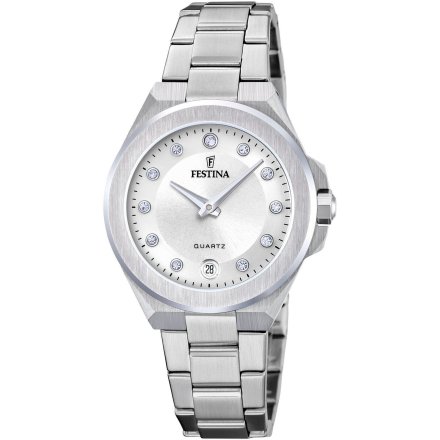 Festina Mademoiselle 20700/1 zegarek damski srebrny na bransolecie