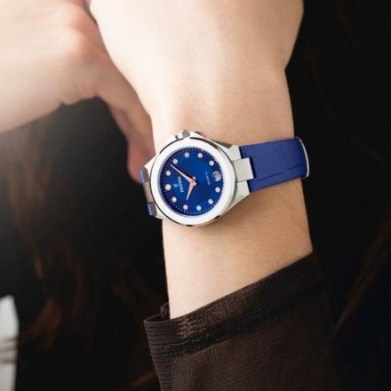 Festina Mademoiselle 20701/4 zegarek damski srebrny z różowym paskiem