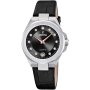Festina Mademoiselle 20701/5 zegarek damski srebrny z czarnym paskiem
