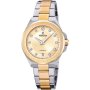 Festina Mademoiselle 20702/2 zegarek damski złoto-srebrny ze złotą tarczą
