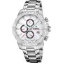 Festina Timeless Chronograph 20704/1 Zegarek Męski ze srebrną tarczą chronograf