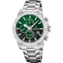 Festina Timeless Chronograph 20704/5 Zegarek Męski z zieloną tarczą chronograf
