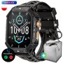 Czarny męski smartwatch RNCF24 ZESTAW NA PREZENT
