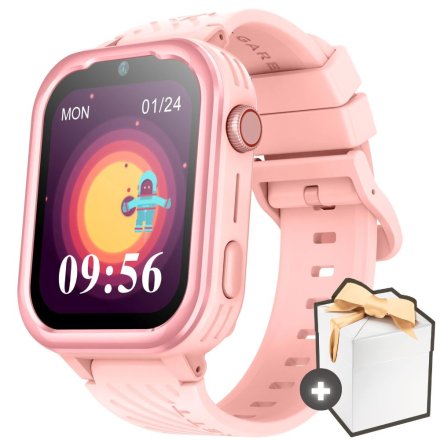 Smartwatch Garett Kids ESSA różowy + pudełko na prezent