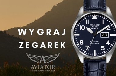 ✰ Zgarnij szwajcarski zegarek Aviator Swiss Made Airacobra V.1.22.0.149.4  ✰
