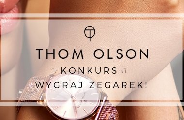 Konkurs ☆ wygraj zegarek Thom Olson CBTO009 Day Dream Grey Passion