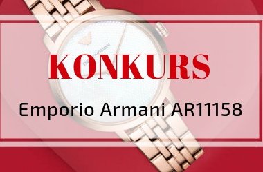 Konkurs Walentynkowy ❤ wygraj zegarek Emporio Armani AR11158