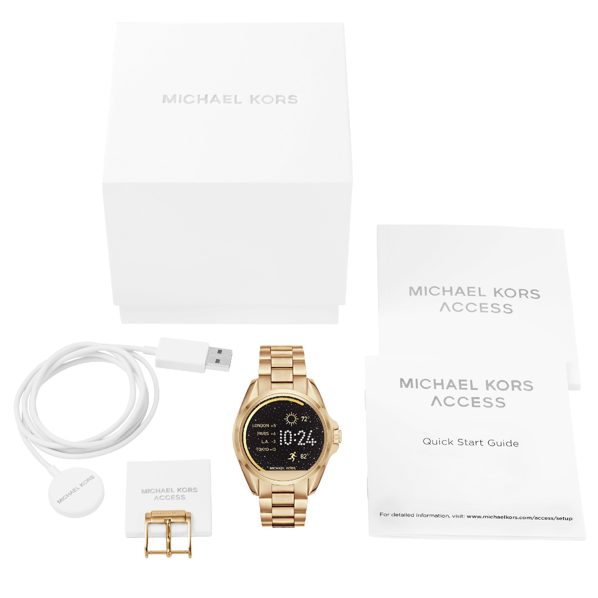 Różowozłoty Smartwatch Michael Kors GEN 5E Darci - 1 299,00 zł - Otozegarki.pl