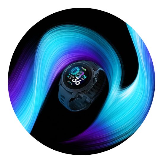 Coros Pace 4 z AMOLED czarny