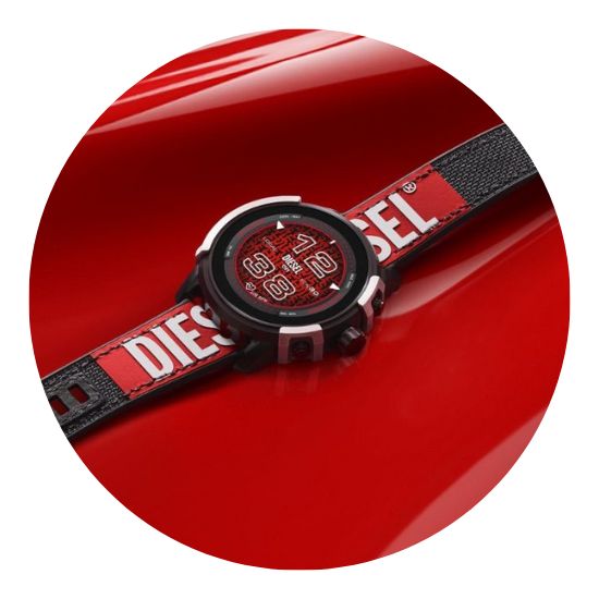 Smartwatch męski Diesel z funkcją rozmowy NFC Aktywność Sen