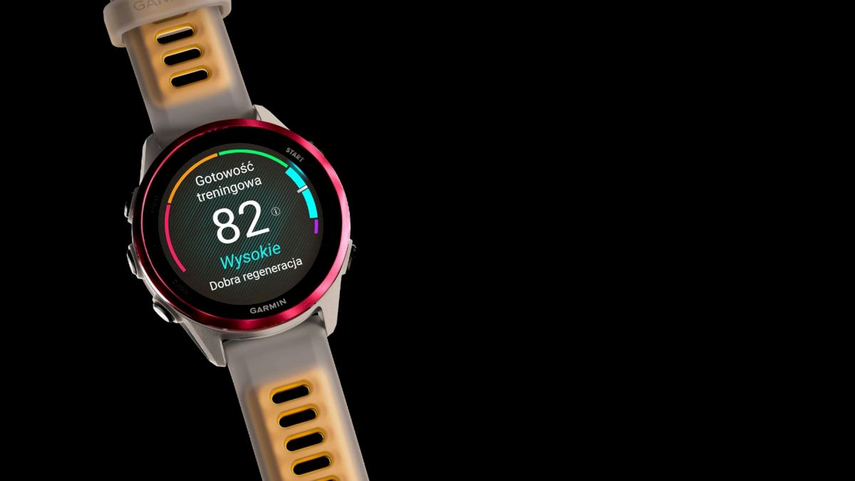 Ekran AMOLED w Garmin Forerunner 570	