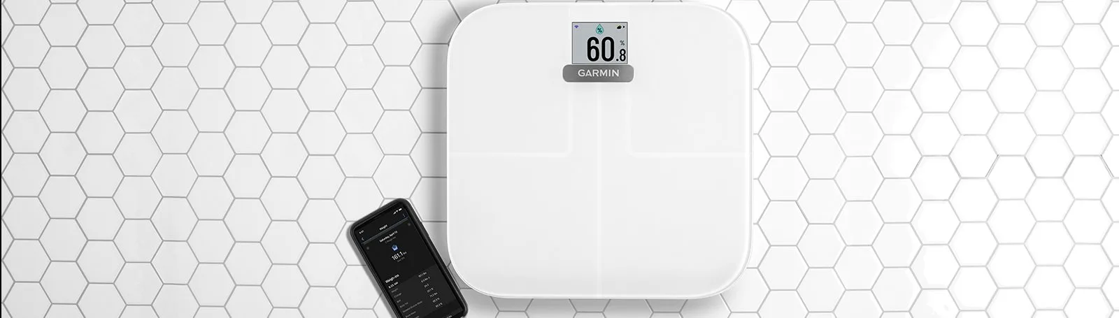 GARMIN　Index S2 White Garmin Index™ S2 Smart Scale - white | BIKE24