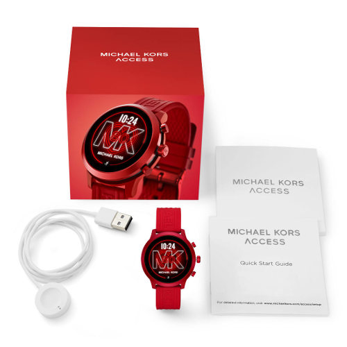 MICHAEL KORS MKT5073 赤色 スマートウォッチ Smartwatch Michael Kors MKT5073 MKGO Zegarek MK Access - 1