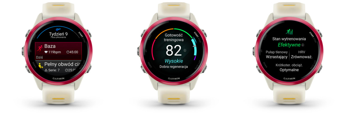 Wybierz najlepsze funkcje do trenowania biegania Smartwatch Garmin do biegania - Forerunner 570