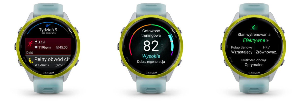 Wybierz najlepsze funkcje do trenowania biegania Smartwatch Garmin do biegania - Forerunner 570