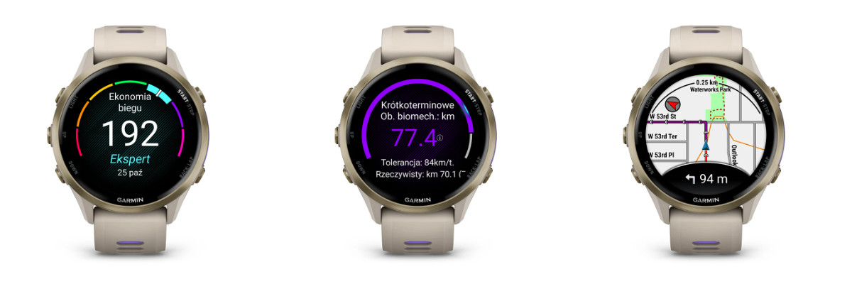 Wybierz najlepsze funkcje do trenowania biegania Smartwatch Garmin do biegania - Forerunner 970